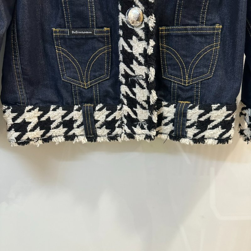 【美收精品】Dolce & Gabbana 乳牛牛仔外套 4-194【隔月月中將轉賣至日本 上架期限30天】-5