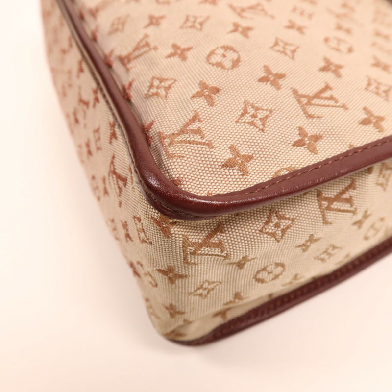 LOUIS VUITTON Monogram Mini Sac Kathleen金扣手挽袋-9
