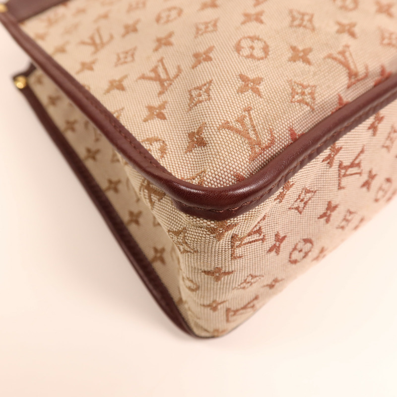LOUIS VUITTON Monogram Mini Sac Kathleen金扣手挽袋-10