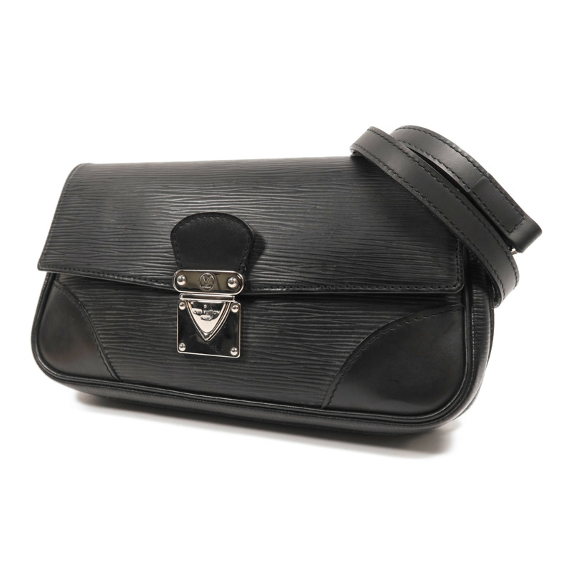 LOUIS VUITTON Epi Segur Pochette銀扣肩背袋-2