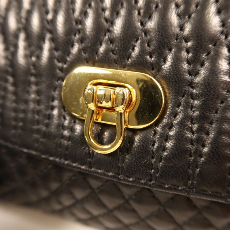 BALLY 羊皮皮革Chain Shoulder Bag金扣鏈帶肩背袋-4