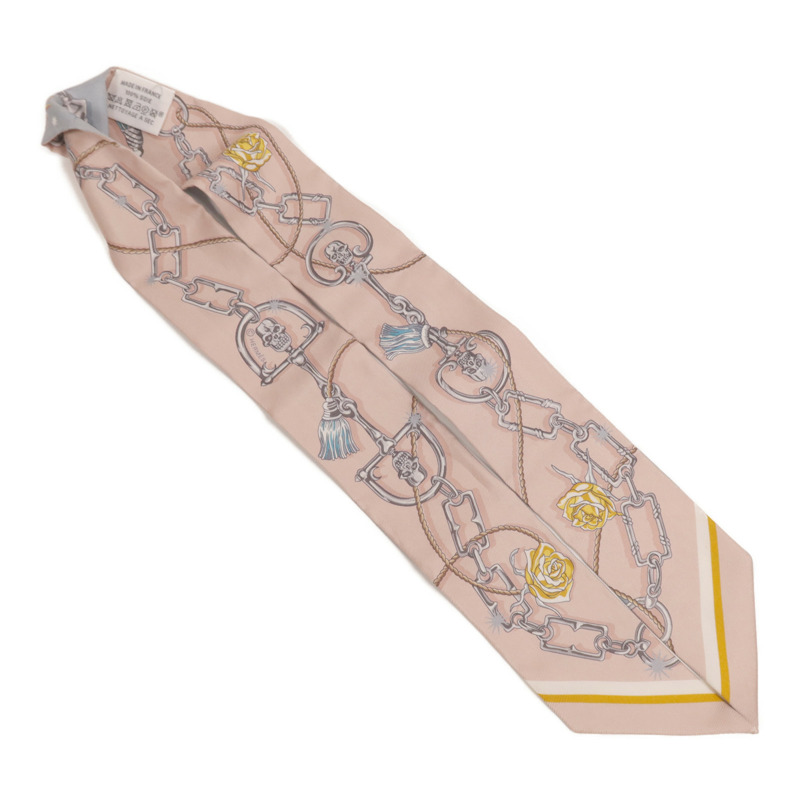 HERMES 絲質Twilly絲巾-2