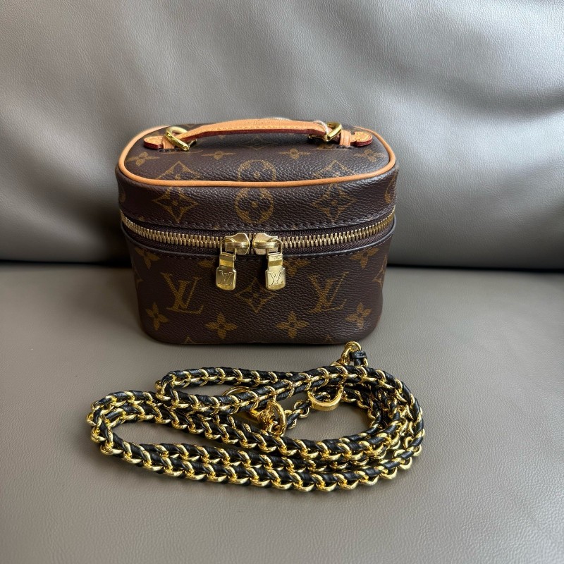 Louis Vuitton Nice Nano 化妝盒 盒子包 肩背包 M44936-0