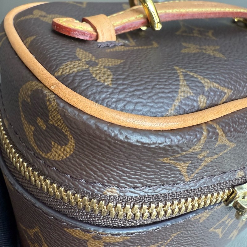 Louis Vuitton Nice Nano 化妝盒 盒子包 肩背包 M44936-16