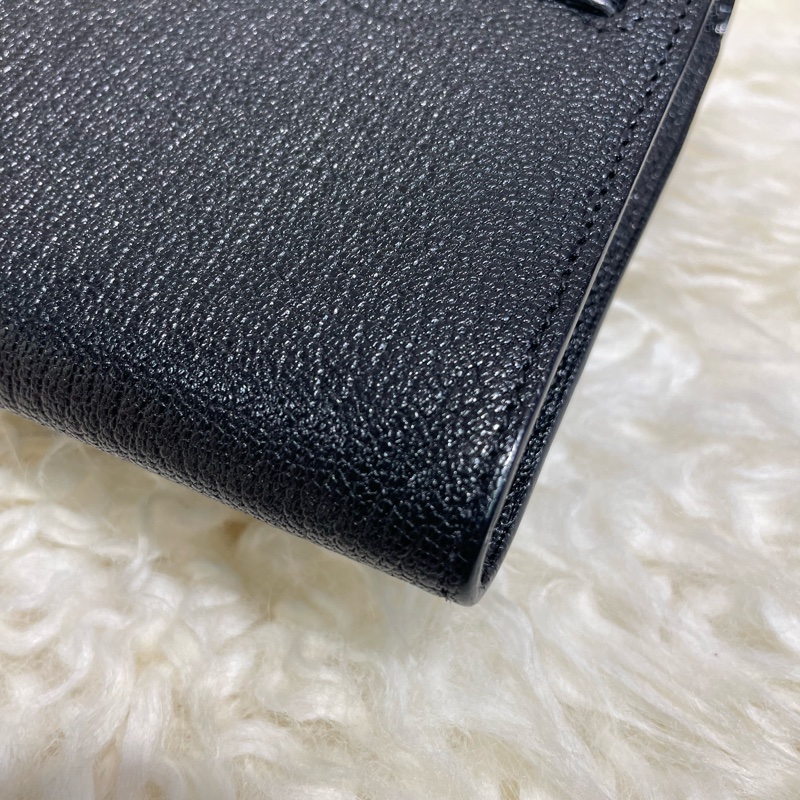 Hermès Kelly To Go 山羊皮黑色金扣-5