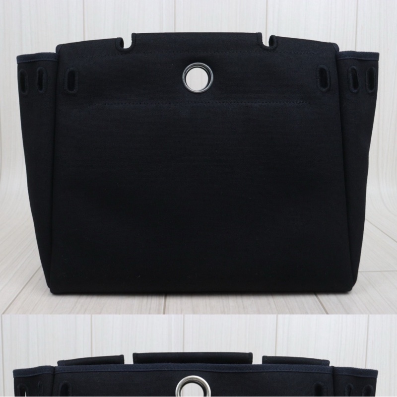 Hermes Herbag 31 黑白肩背包-15