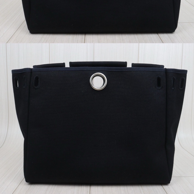 Hermes Herbag 31 黑白肩背包-19