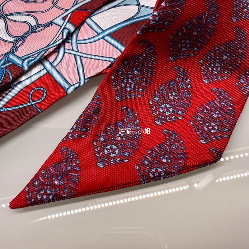 Hermes 98新 二手閒置極新 COUP DE FOUET AU BLOC Twilly-5