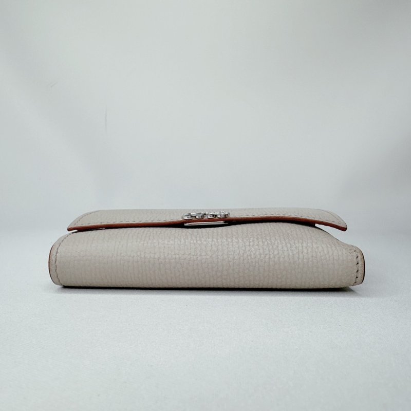 LOEWE Anagram卵石紋三折短夾-9