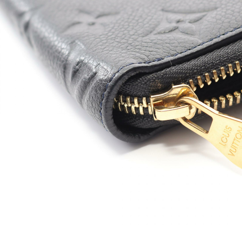 LOUIS VUITTON Portefeuille Secret Long Around 長皮夾 M61864 皮革 黑色-7