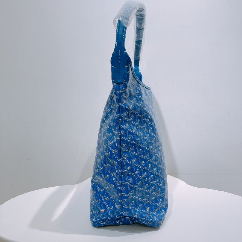 TW4490 Goyard 戈雅25年限定鳶尾紫 燙金珠光面蜻蜓 Bohème Hobo Bag-3
