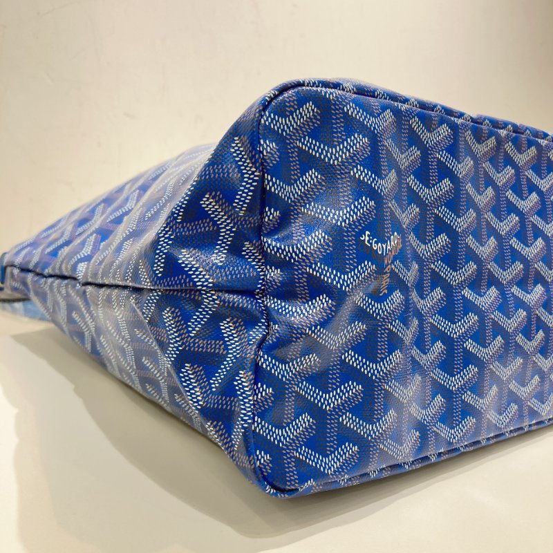 TW4490 Goyard 戈雅25年限定鳶尾紫 燙金珠光面蜻蜓 Bohème Hobo Bag-5