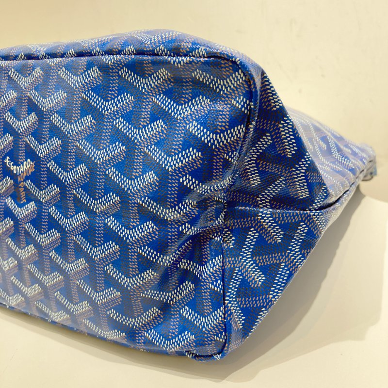 TW4490 Goyard 戈雅25年限定鳶尾紫 燙金珠光面蜻蜓 Bohème Hobo Bag-6