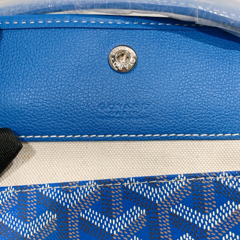 TW4490 Goyard 戈雅25年限定鳶尾紫 燙金珠光面蜻蜓 Bohème Hobo Bag-14