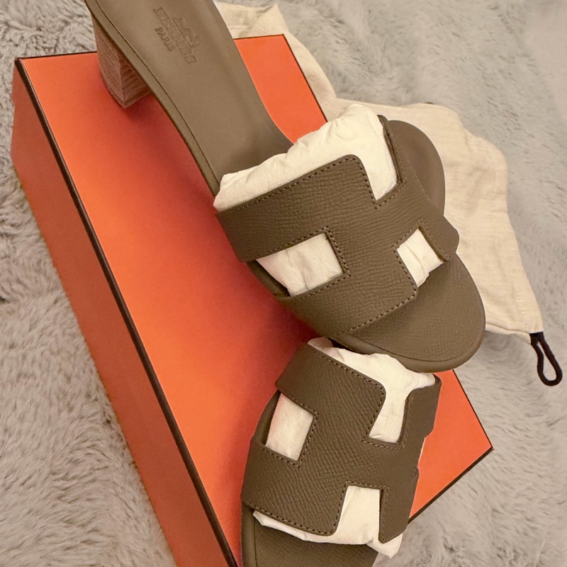 Hermes 愛馬仕 etoupe Oasis 大象灰色 連原裝包裝盒塵袋及購買單-7