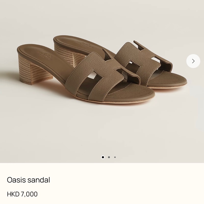 Hermes 愛馬仕 etoupe Oasis 大象灰色 連原裝包裝盒塵袋及購買單-7