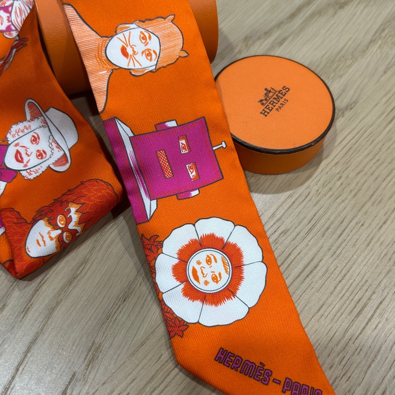 HERMES Twilly 放置品 帶盒 無標-0