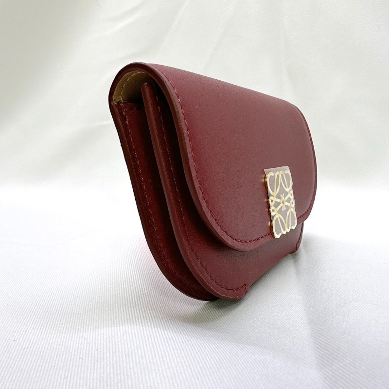 LOEWE 全新Goya雙層零錢卡包-3