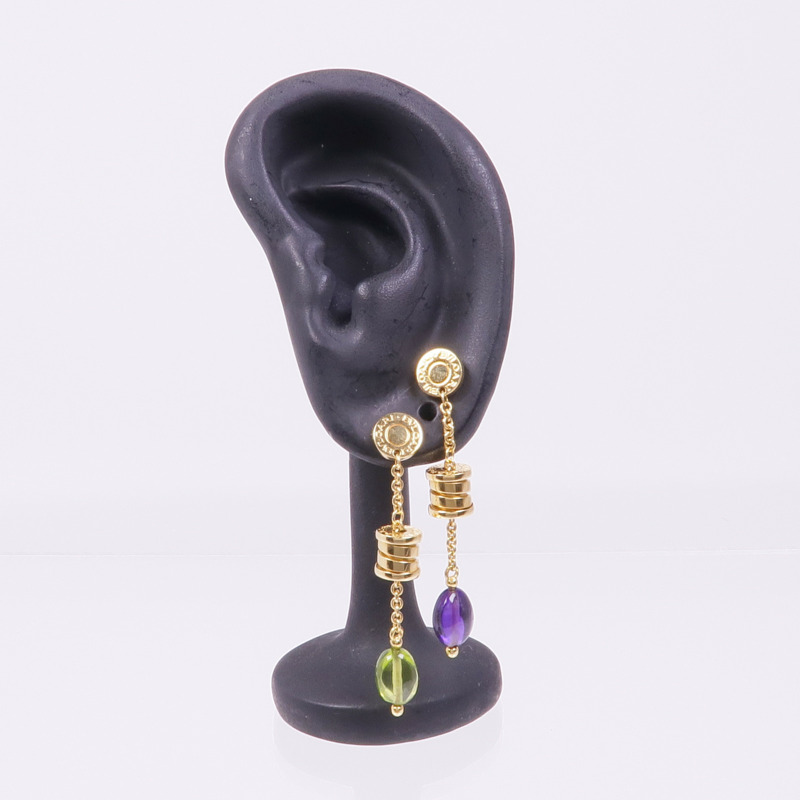 BVLGARI 18K黃金B.Zero1 Earrings耳環-6