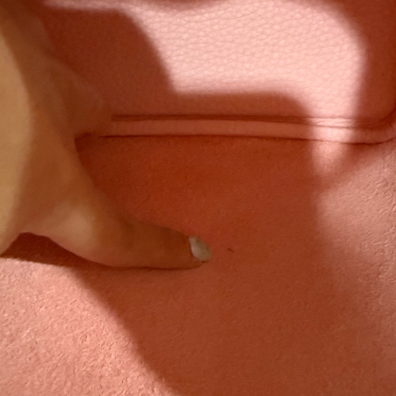 💖Hermes Picotin 18 櫻花粉銀釦 💖 P18 菜籃 99新-13
