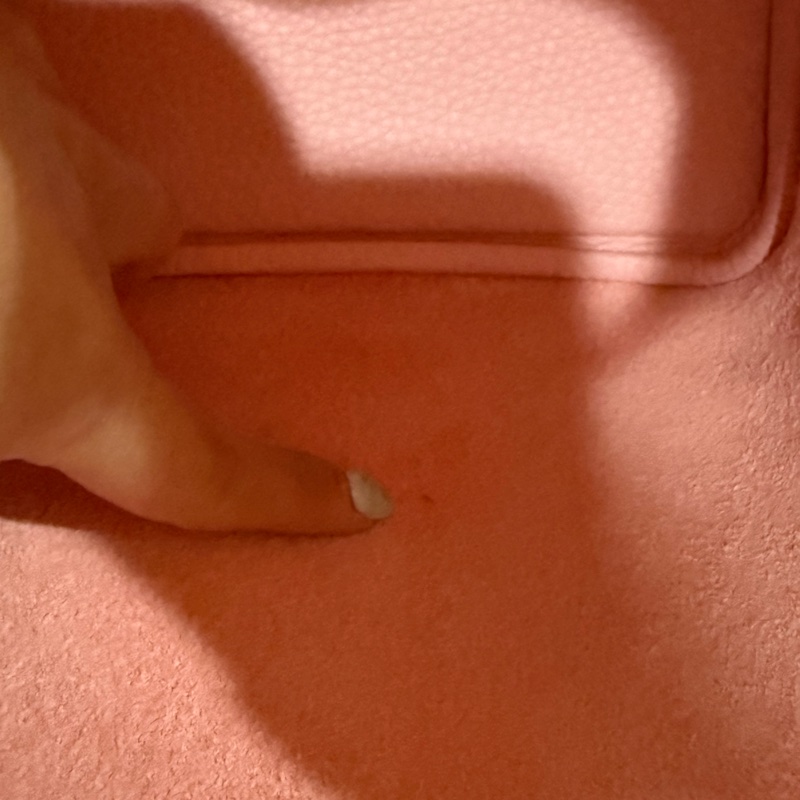 💖Hermes Picotin 18 櫻花粉銀釦 💖 P18 菜籃 99新-14