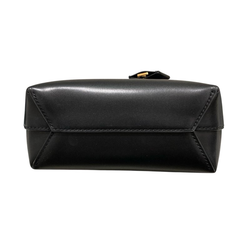 YSL Saint Laurent Toy 773995 聖羅蘭 皮革 可拆背帶迷你托特包 黑色-4