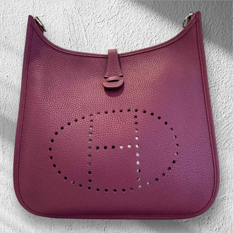 HERMES Eevely 29紫色 方'框R-0
