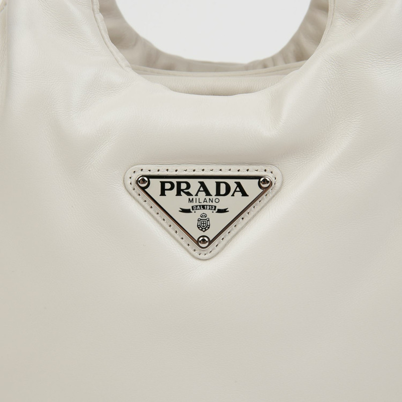 PRADA 1BA359 三角形標誌加墊托特單肩包-2