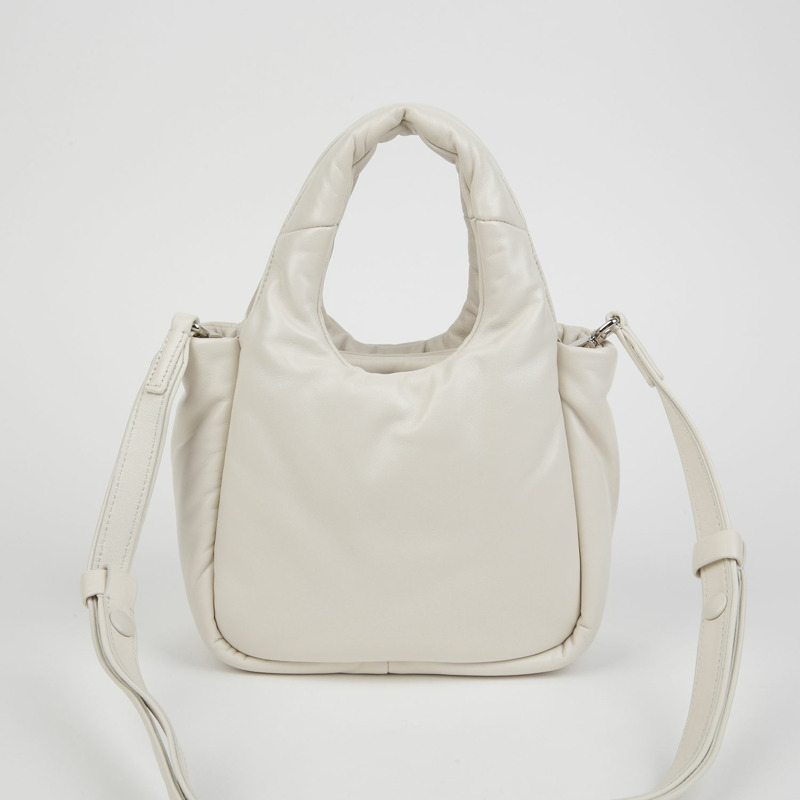PRADA 1BA359 三角形標誌加墊托特單肩包-3