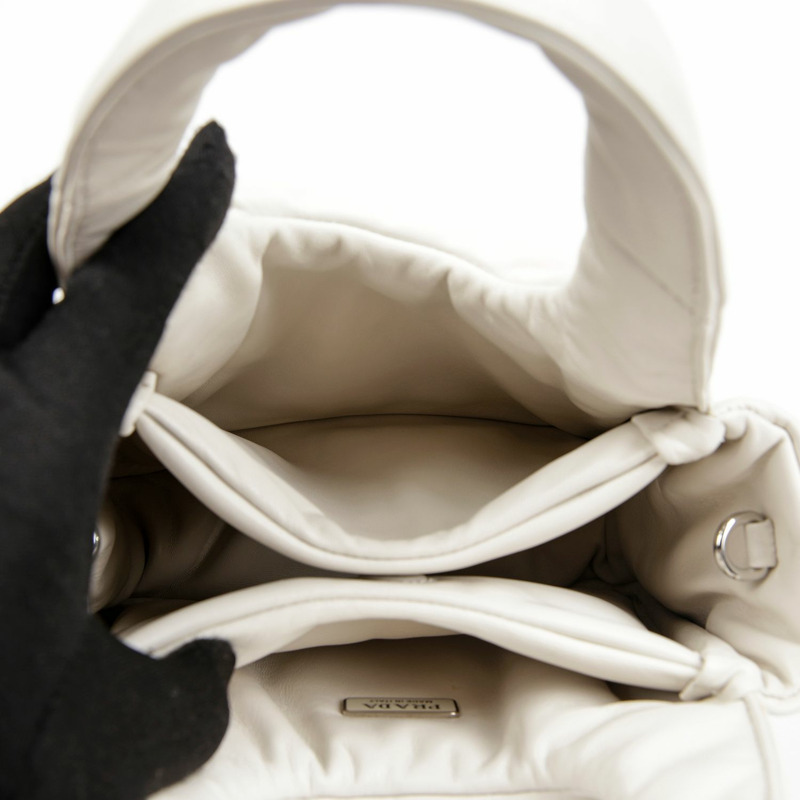 【包稅】PRADA 三角形標誌加厚手提單肩包 1BA359-9