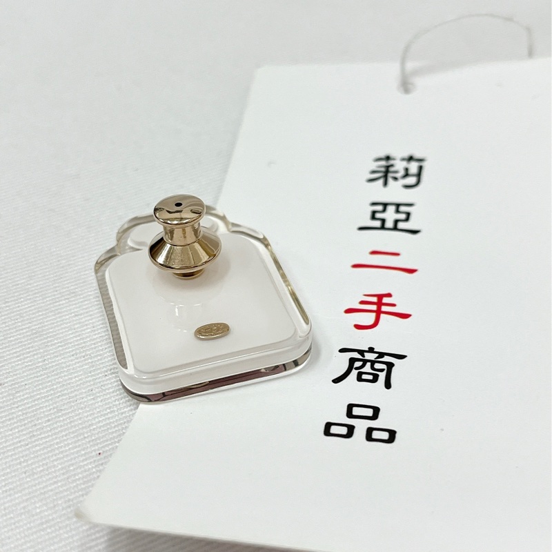 莉亞精品♡Chanel ABC795 24C 5號香水瓶胸針 二手-3