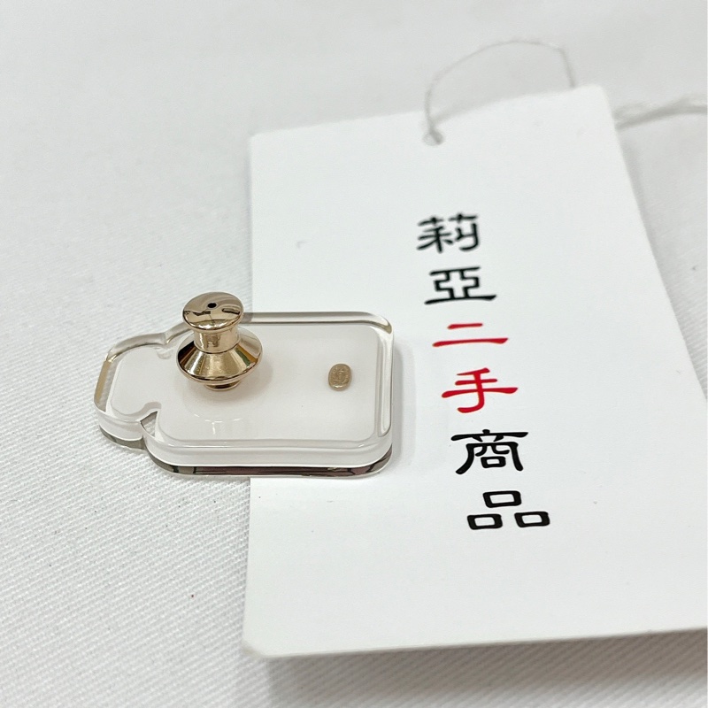 莉亞精品♡Chanel ABC795 24C 5號香水瓶胸針 二手-4