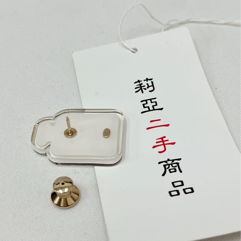 莉亞精品♡Chanel ABC795 24C 5號香水瓶胸針 二手-7