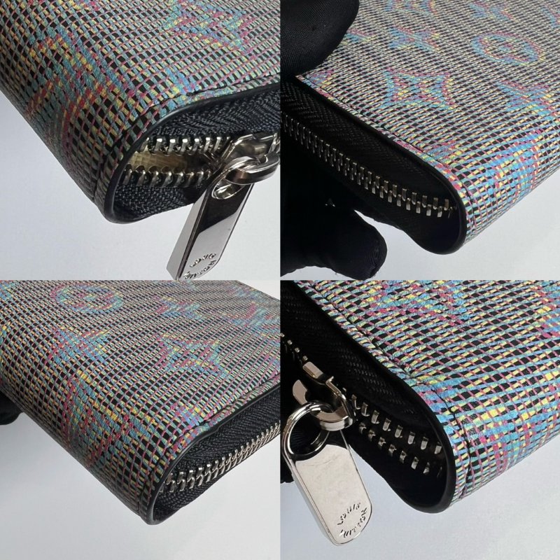 LV M68662 霓虹老花ㄇ拉長夾-9