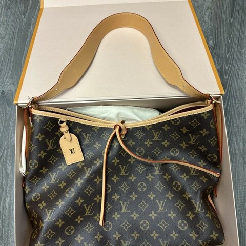全新 LV CarryAll MM Monogram 帆布 手提包 M46197 (思英grbr)