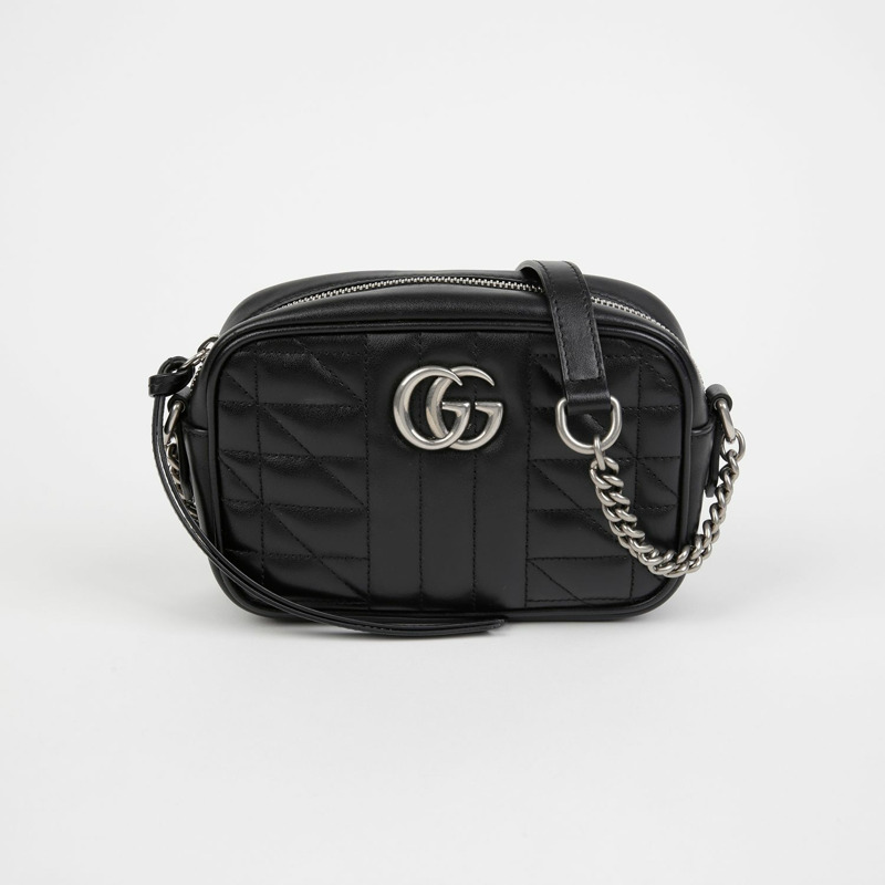 【包稅】GUCCI 634936 GG Marmont 迷你肩斜背包-1