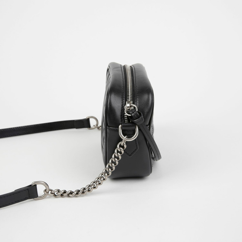 【包稅】GUCCI 634936 GG Marmont 迷你肩斜背包-4