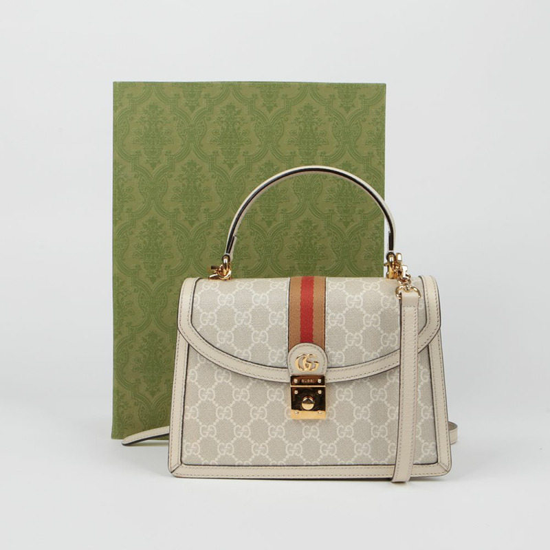 GUCCI Ophidia 小號頂部提把托特單肩包 651055-0