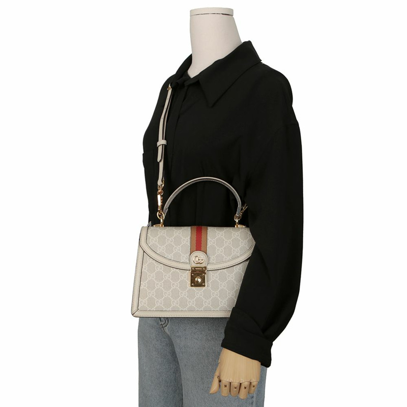 GUCCI Ophidia 小號頂部提把托特單肩包 651055-12