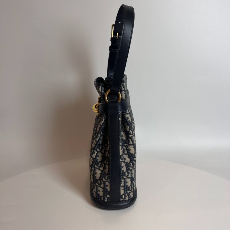 DIOR 老花CEST DIOR 水桶包中號-2