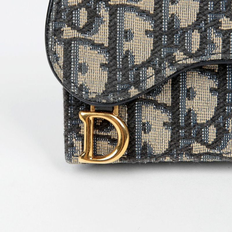 DIOR 斜角馬鞍形翻蓋卡包 S5611CTZQ-2