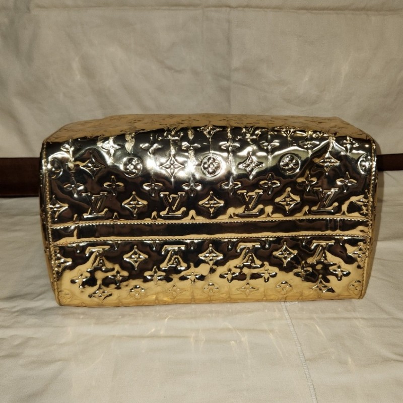 LV speedy 金色鏡面包-2