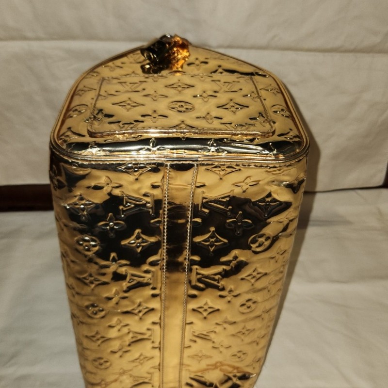 LV speedy 金色鏡面包-3