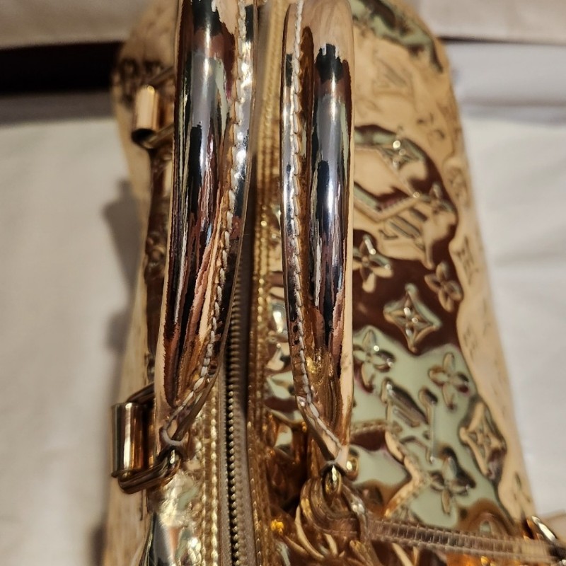 LV speedy 金色鏡面包-4