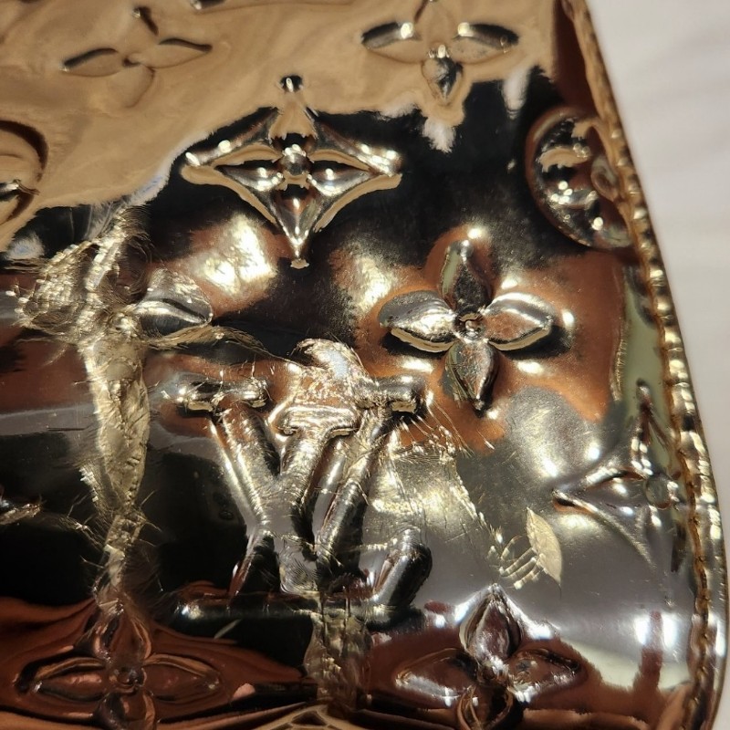 LV speedy 金色鏡面包-12