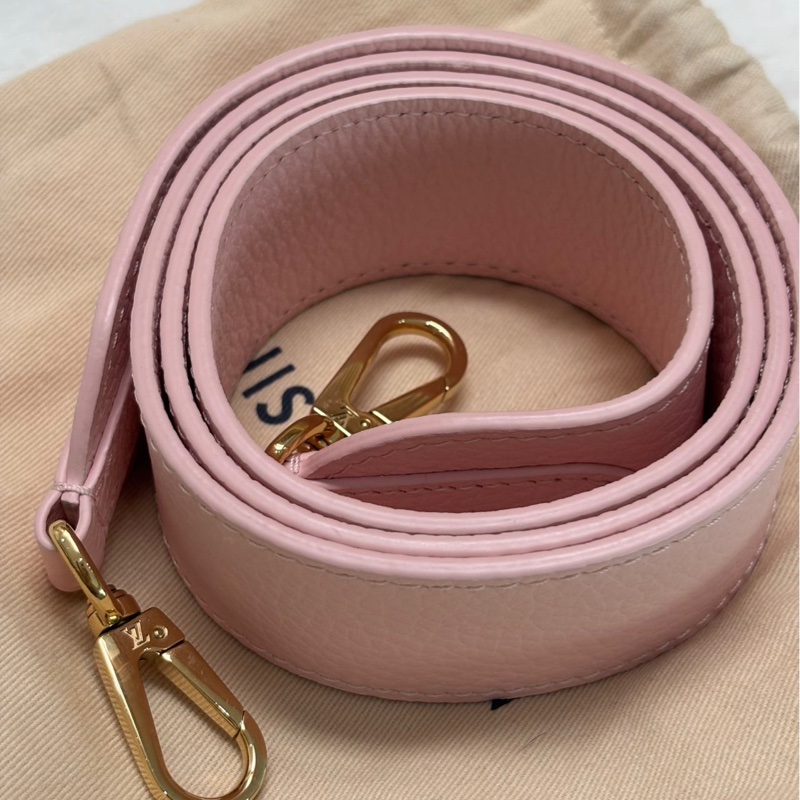 LV Capucines 粉色 荔枝牛皮 BB 金标-21