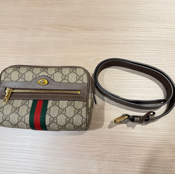 Gucci 經典老花 腰包-10