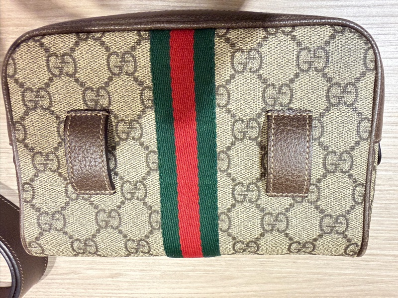Gucci 經典老花 腰包-15