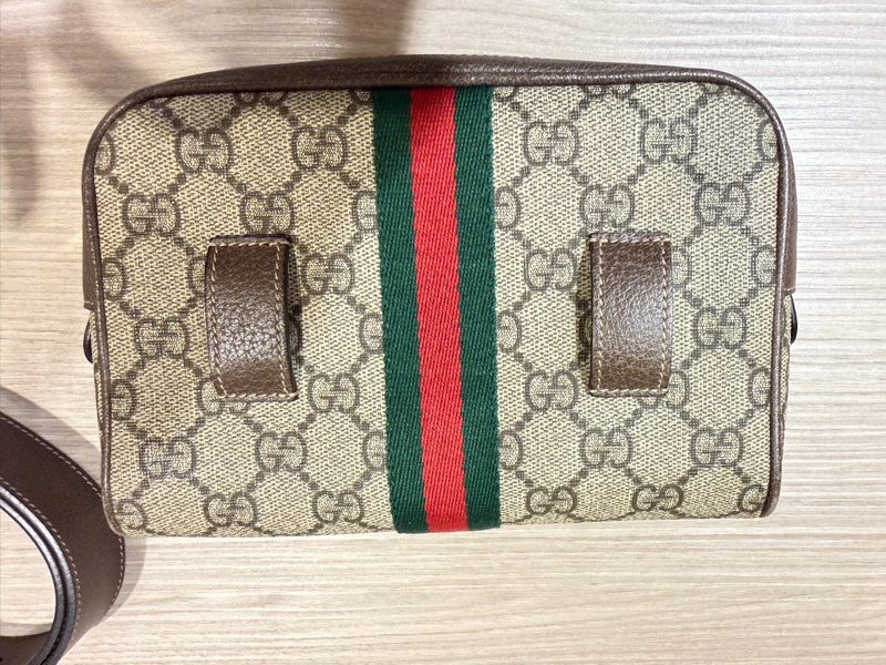 Gucci 經典老花 腰包-16