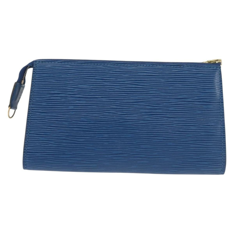 【日本直送】路易威登 Epi Pochette 配件袋 藍色 M52985 LV 正品 144296-1